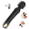 Vibrator Wand Mission cu 9 moduri de vibratii, functie de incalzire si incarcare USB, silentios, negru
