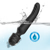 Vibrator Wand Mission cu 9 moduri de vibratii, functie de incalzire si incarcare USB, silentios, negru