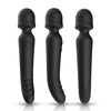 Vibrator Wand Mission cu 9 moduri de vibratii, functie de incalzire si incarcare USB, silentios, negru