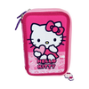 Penar Echipat Model Hello Kitty, cu 42 Piese și 3 Compartimente, Roz