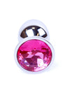 Dop anal Jewellery Silver Butt Plug 7 cm, roz