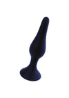 Dop anal din silicon premium Butt Plug Small 10 cm, negru