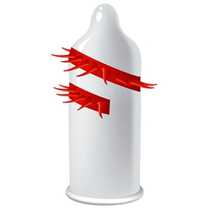 Prezervativ Egzo Dragon Lord`s cu textură în relief