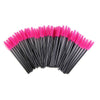 Set 50 periute mascara extensii gene false, magenta