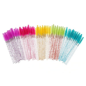 Periute mascara extensii gene false, multicolor