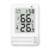 Higrometru si termometru digital de camera cu afisaj ora si data, display 3.2" LCD iluminat, 3 optiuni de instalare