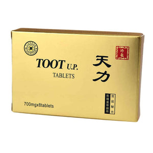 Toot UP - Supliment natural pentru vitalitate şi control, durată, 8 tablete
