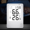 Higrometru si termometru digital de camera cu afisaj ora si data, display 3.2" LCD iluminat, 3 optiuni de instalare