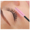 Set 50 periute mascara extensii gene false, roz