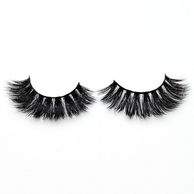 Gene false din păr natural Mink 3D Glam