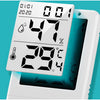 Higrometru si termometru digital de camera cu afisaj ora si data, display 3.2" LCD iluminat, 3 optiuni de instalare