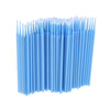 Set 100 Micro Brush, microaplicatoare extensii gene, bleu