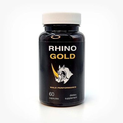 Capsule RHINO GOLD XXL pentru marire zona intimă bărbați, 60 capsule