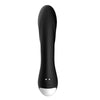 Vibrator punctul G ROMANCE cu stimulator clitoris, 9 moduri de vibratii si incarcare USB, silentios, silicon premium, negru