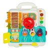 Tablă Senzorială Montessori cu Activități Educative - Busy Board XXL cu Jucării Interactive pentru Motricitate