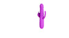 Vibrator Bunny Thruster cu tripla stimulare: punctul G, clitoris, anal si 10 moduri de vibratii, incarcare USB, silentios, silicon premium