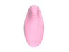 Stimulator clitoris cu 10 moduri de vibratii, ultrasubtire si portabil, telecomanda wirelss, incarcare USB, roz