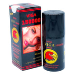 Spray Super Viga 150000 Black, pentru control și durată, 45 ml