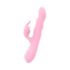 Vibrator Rabbit G-spot MARCIA cu 20 moduri de vibratii, functie incalzire, miscari rotatie, miscari sus/jos, incarcare USB, silentios, silicon premium, roz