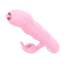 Vibrator Rabbit G-spot MARCIA cu 20 moduri de vibratii, functie incalzire, miscari rotatie, miscari sus/jos, incarcare USB, silentios, silicon premium, roz