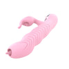 Vibrator Rabbit G-spot MARCIA cu 20 moduri de vibratii, functie incalzire, miscari rotatie, miscari sus/jos, incarcare USB, silentios, silicon premium, roz