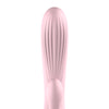 Vibrator Rabbit G-spot cu 10 moduri de vibratii, functie de incalzire si incarcare USB, flexibil, silentios, silicon premium, roz