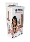 Vibrator realistic KRONOS LOVECLONEX 17.5 cm, 7 moduri de vibratii