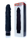 Vibrator realistic Real Skin Multispeed 20 cm,intensitate vibratii reglabila, negru